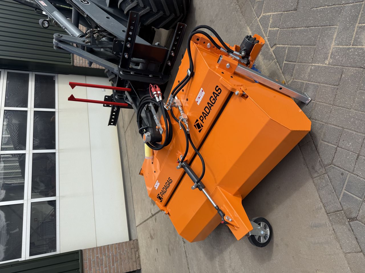Padagas bezem shovel 150cm nieuw