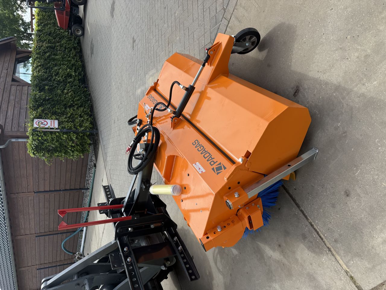 Padagas bezem shovel 150cm nieuw