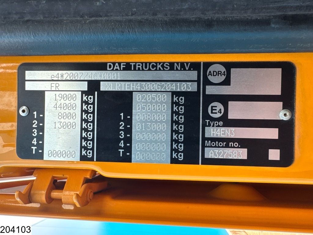 DAF XF 480 EURO 6, Retarder, ACC