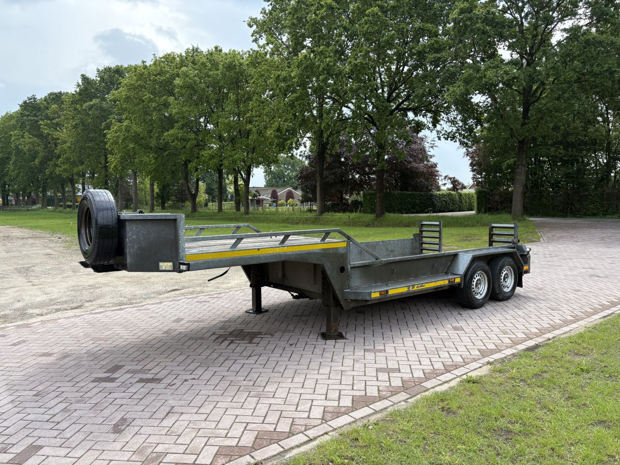 Be oplegger 5 TON kuip dieplader Kuiper