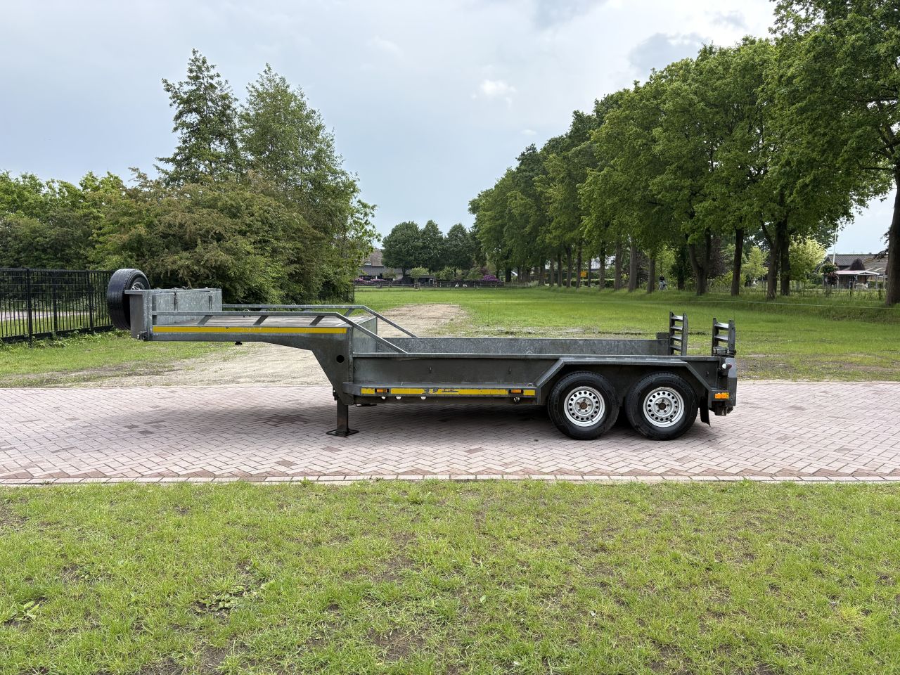 Be oplegger 5 TON kuip dieplader Kuiper