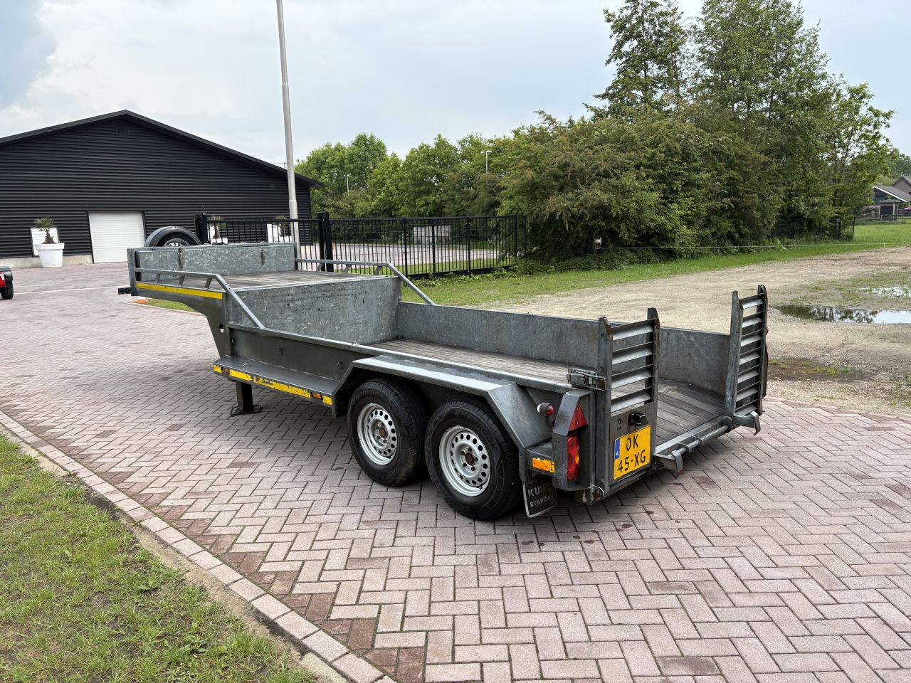 Be oplegger 5 TON kuip dieplader Kuiper