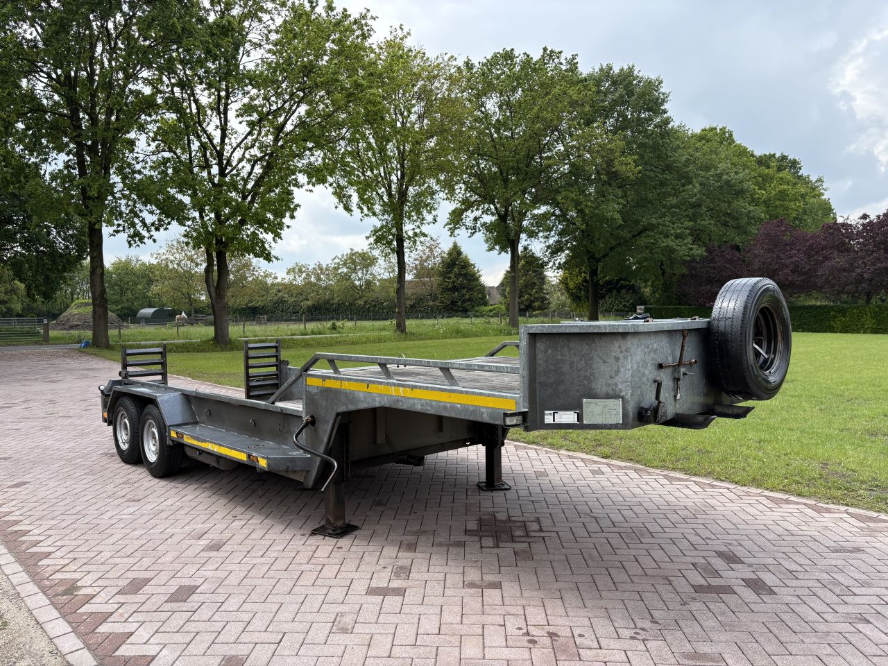 Be oplegger 5 TON kuip dieplader Kuiper