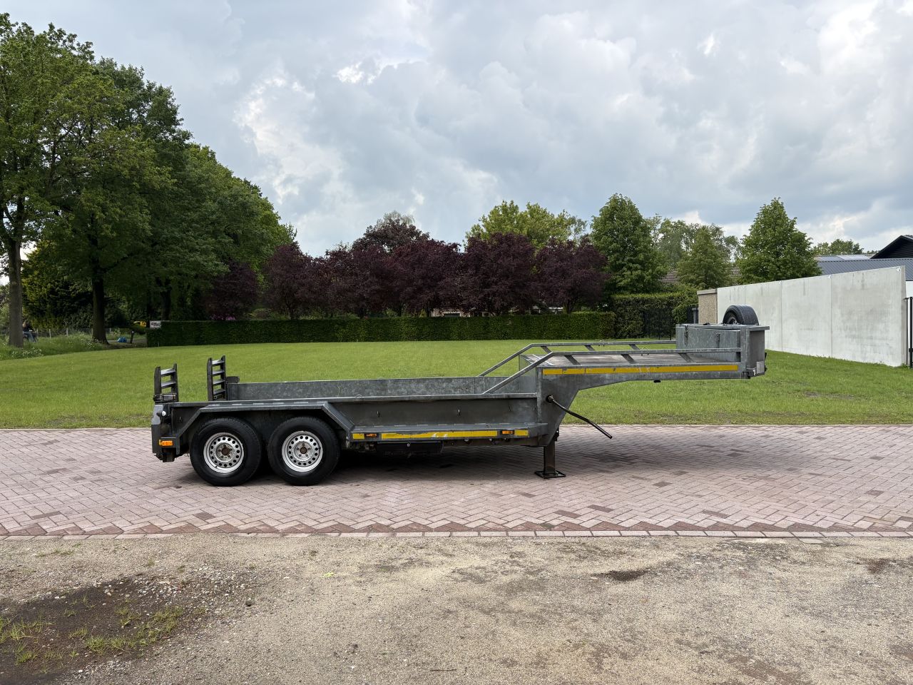 Be oplegger 5 TON kuip dieplader Kuiper