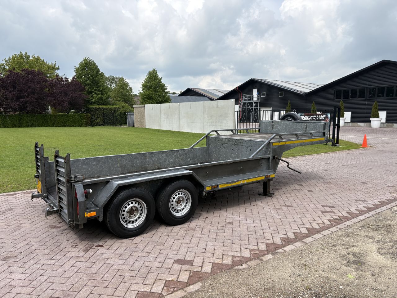 Be oplegger 5 TON kuip dieplader Kuiper