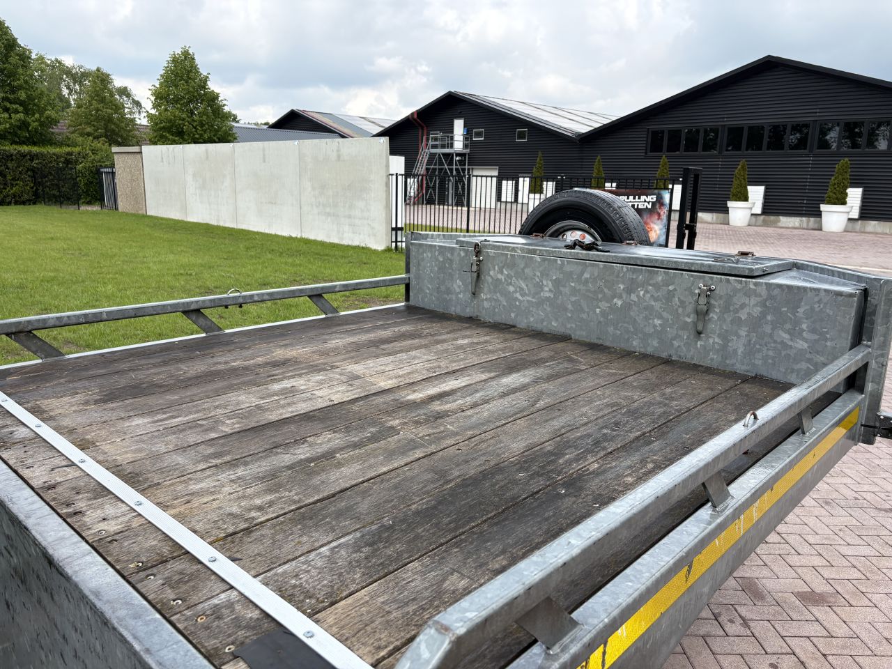 Be oplegger 5 TON kuip dieplader Kuiper