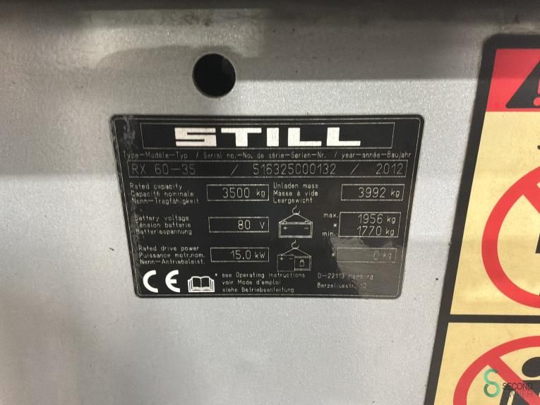 Forklifts Electric Still RX60-35 2012