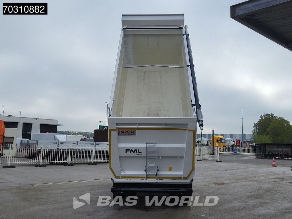 Volvo FMX 460 8X4 NEW! 13L Engine 19m3 Wielton Kipper Steelsuspension Big-Axle Automatic Euro 6