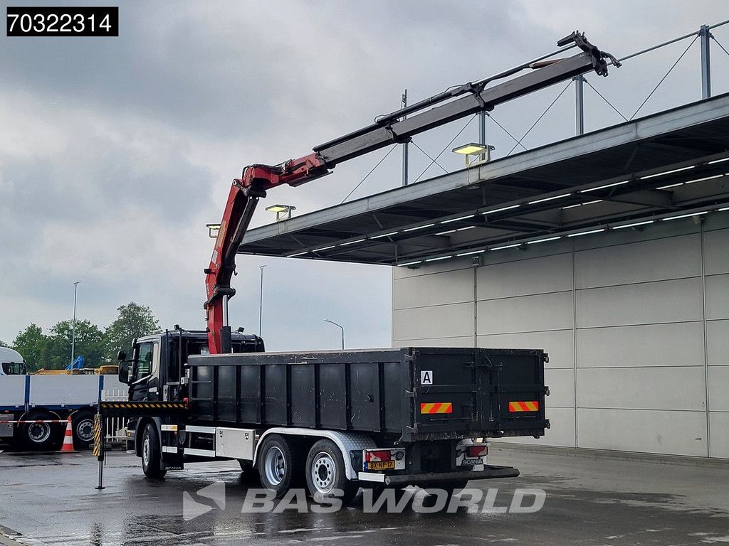 Scania P320 6X2 HMF 2420 K3 Tipper Lift+Steering Axle Euro 5