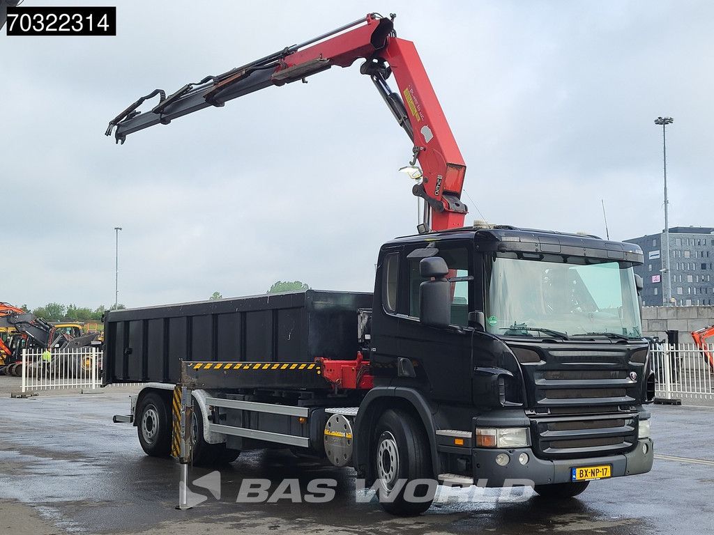 Scania P320 6X2 HMF 2420 K3 Tipper Lift+Steering Axle Euro 5
