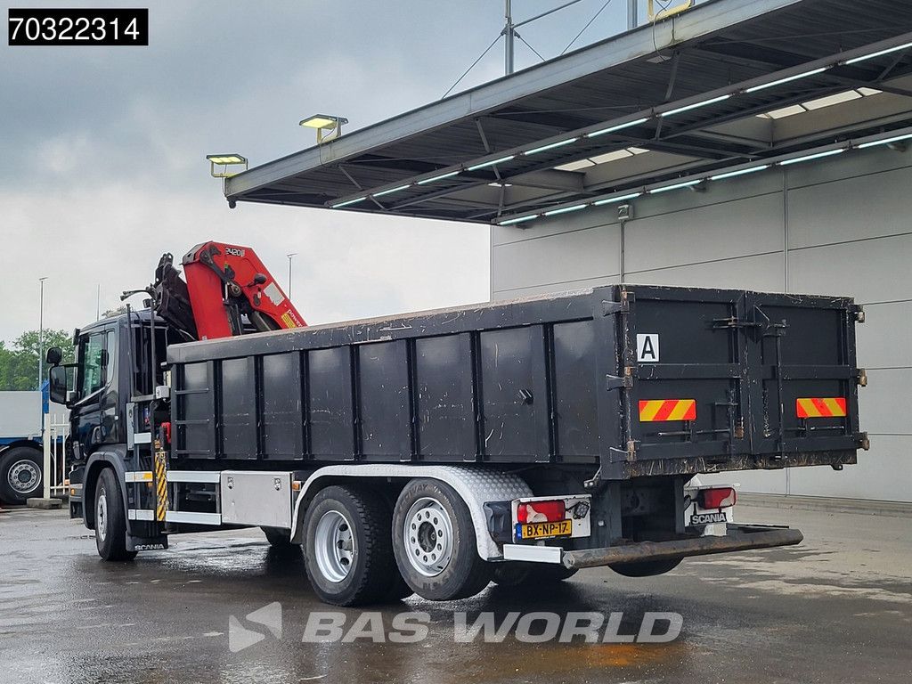 Scania P320 6X2 HMF 2420 K3 Tipper Lift+Steering Axle Euro 5