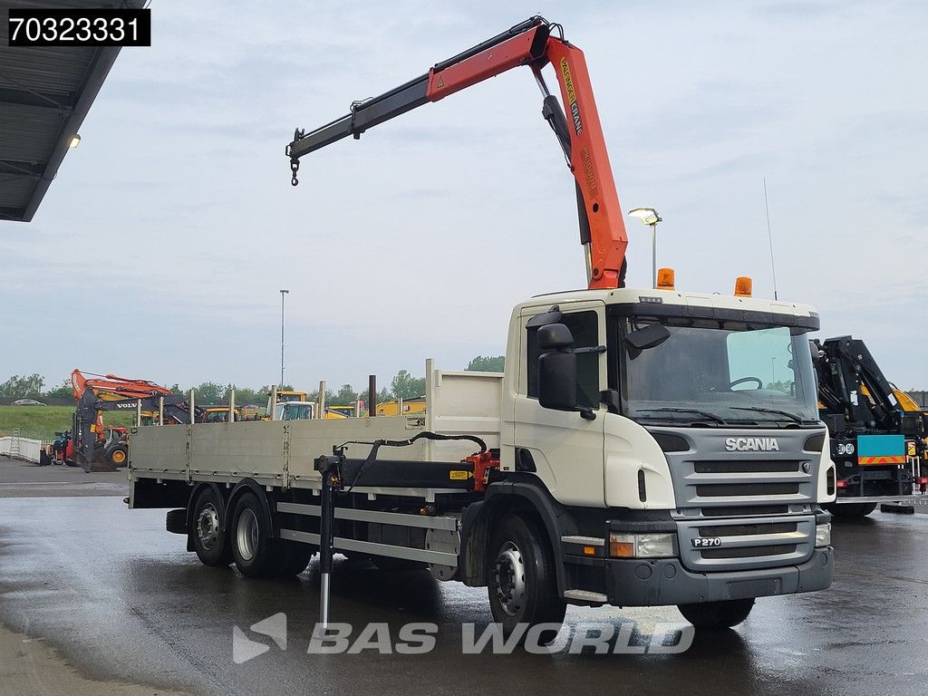 Scania P270 6X2 Palfinger PK10000 Lift+Steering Axle Euro 4