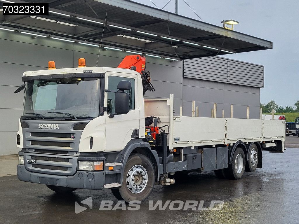Scania P270 6X2 Palfinger PK10000 Lift+Steering Axle Euro 4