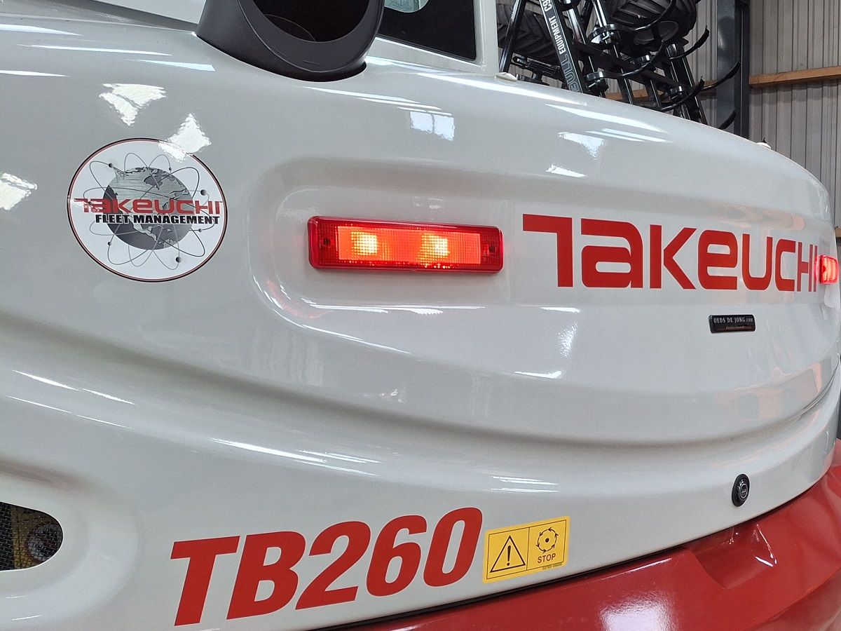 Takeuchi TB260, minigraver, minikraan, BJ2026, Nieuw!