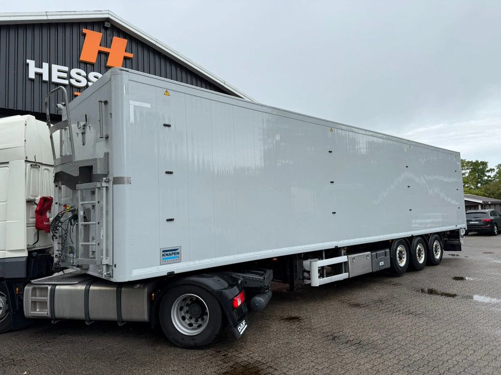 Knapen Trailers K100 Cargo Floor 10MM Floor Hogedrukreiniger Alcoa Liftas Top condition