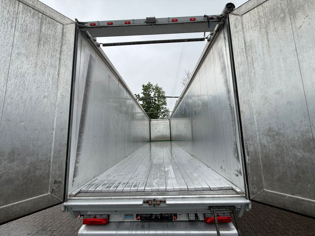 Knapen Trailers K100 Cargo Floor 10MM Floor Hogedrukreiniger Alcoa Liftas Top condition