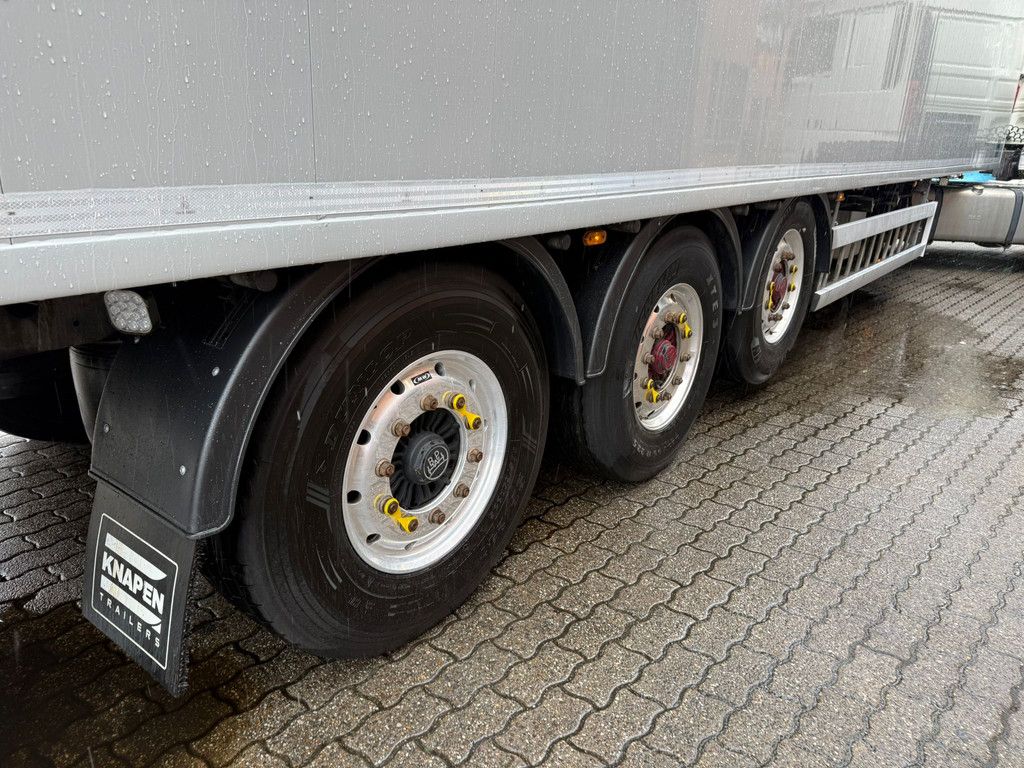 Knapen Trailers K100 Cargo Floor 10MM Floor Hogedrukreiniger Alcoa Liftas Top condition