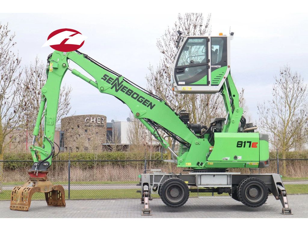 Sennebogen 817E K9 ULM | SORTING GRAB | BSS | LOW HOURS