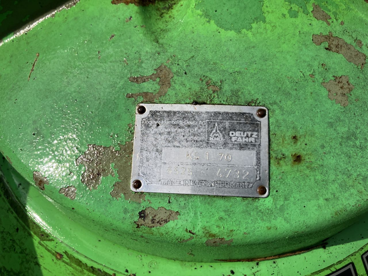 Deutz - Fahr KS 1.70 DN Hark , Zwadhark , Hooihark