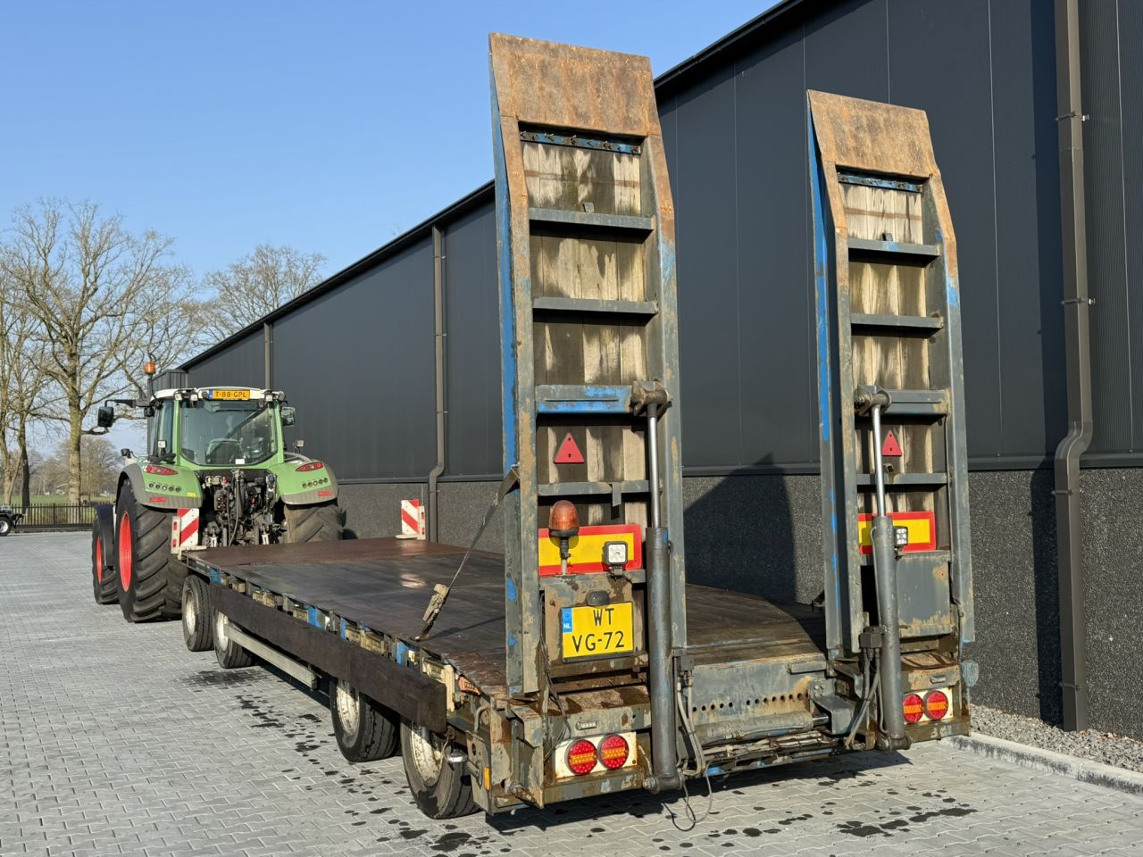 Nooteboom 4-asser dieplader