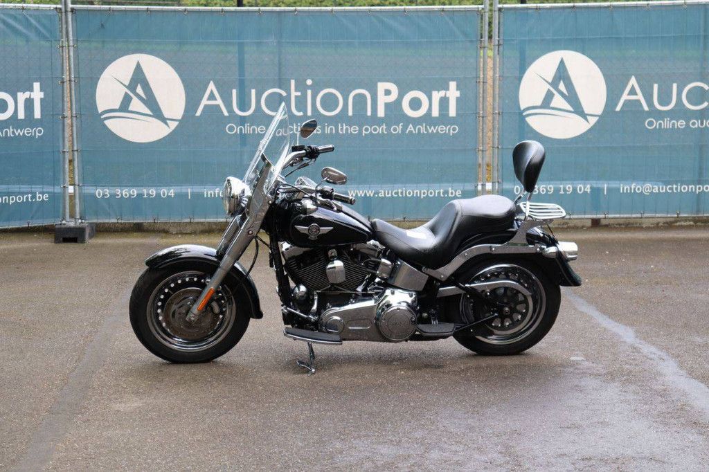 Motorcycle Harley-Davidson Fat Boy Softail Petrol 2012