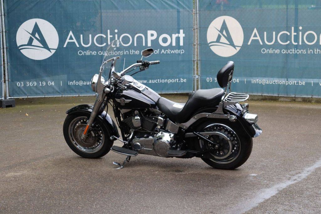 Motorcycle Harley-Davidson Fat Boy Softail Petrol 2012
