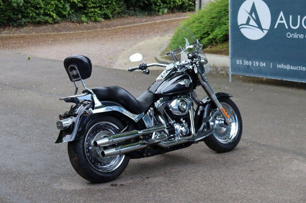 Motorcycle Harley-Davidson Fat Boy Softail Petrol 2012