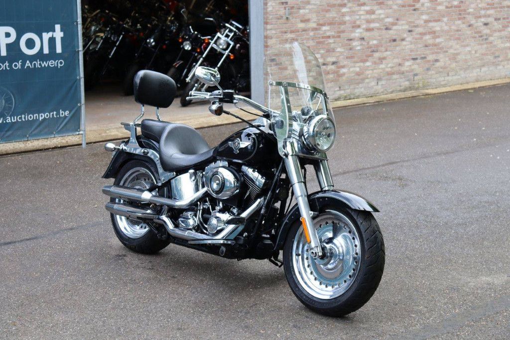 Motorcycle Harley-Davidson Fat Boy Softail Petrol 2012