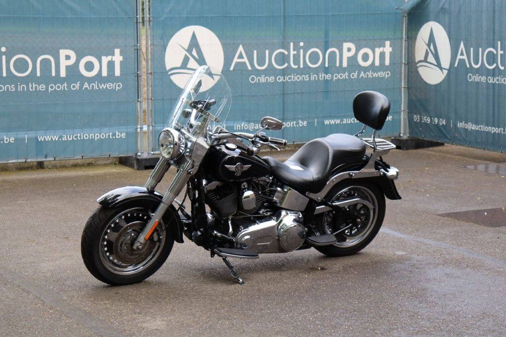 Motorcycle Harley-Davidson Fat Boy Softail Petrol 2012