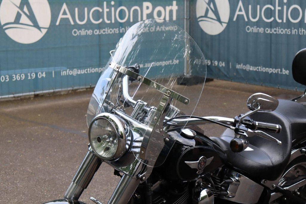 Motorcycle Harley-Davidson Fat Boy Softail Petrol 2012
