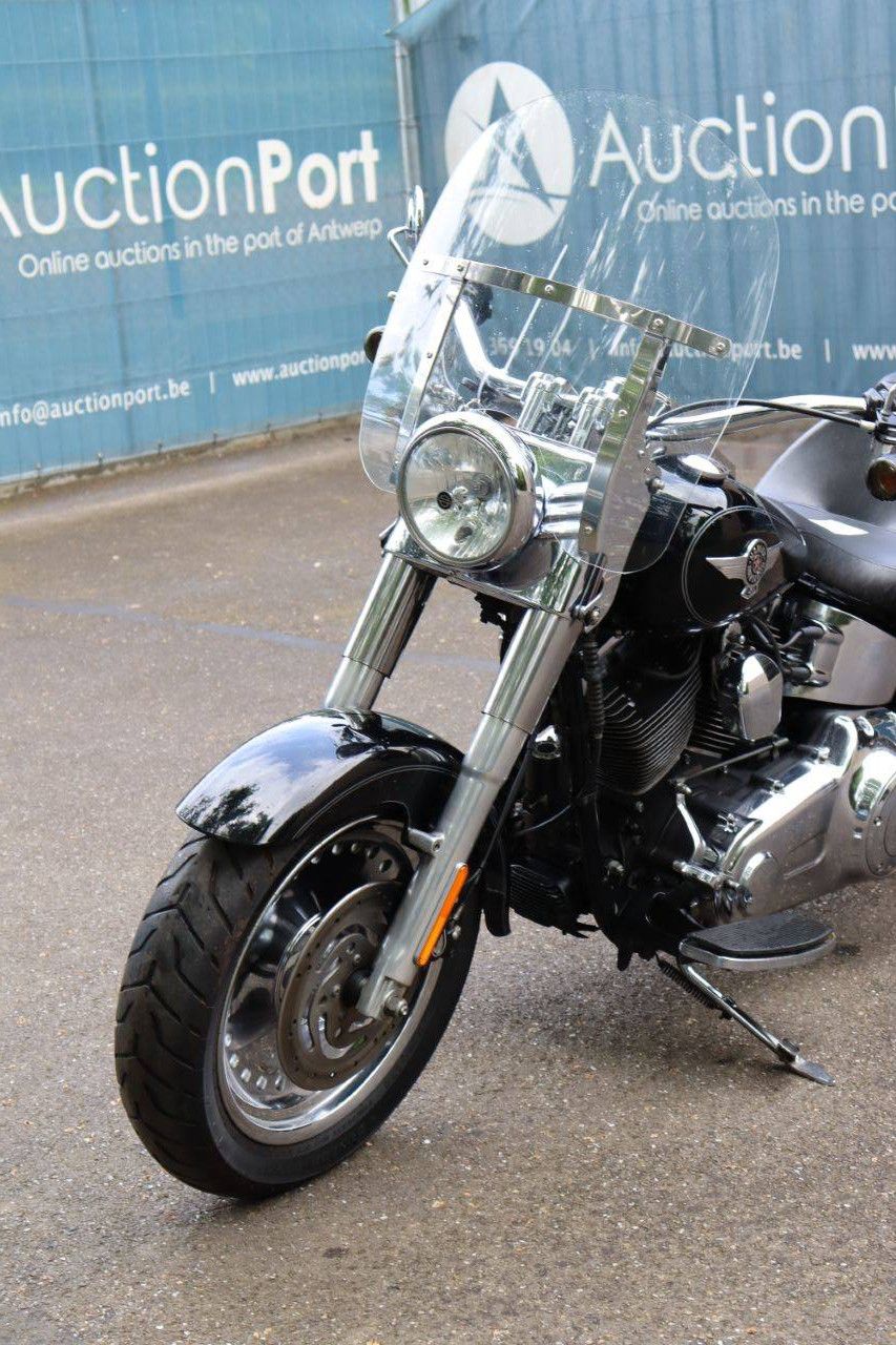 Motorcycle Harley-Davidson Fat Boy Softail Petrol 2012