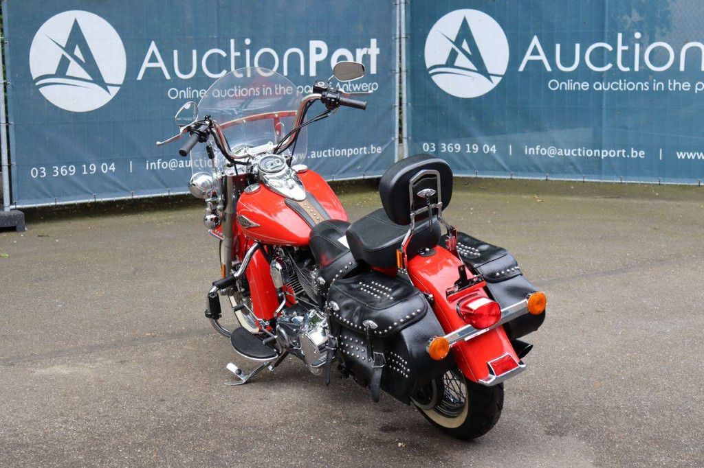 Harley Davidson Heritage Softail Motorcycle Petrol 2012