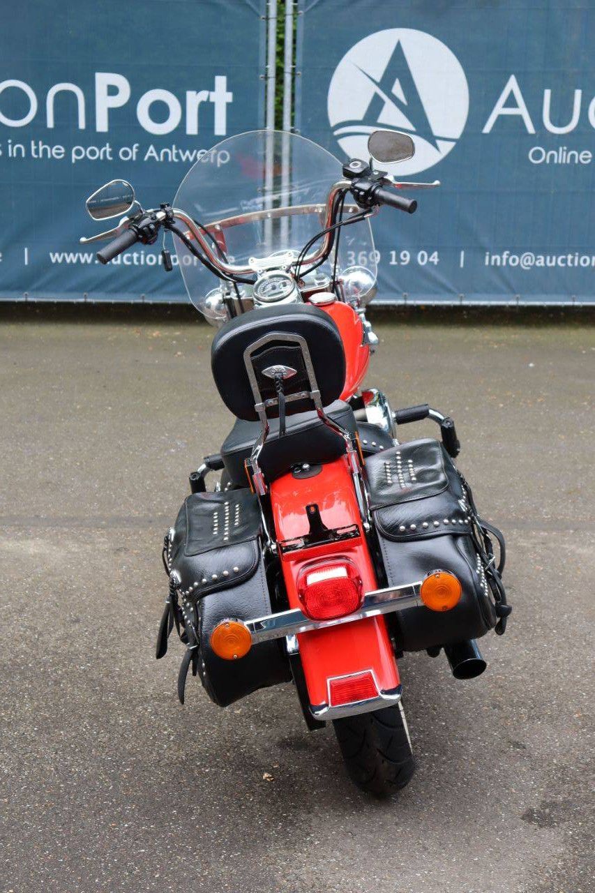 Harley Davidson Heritage Softail Motorcycle Petrol 2012