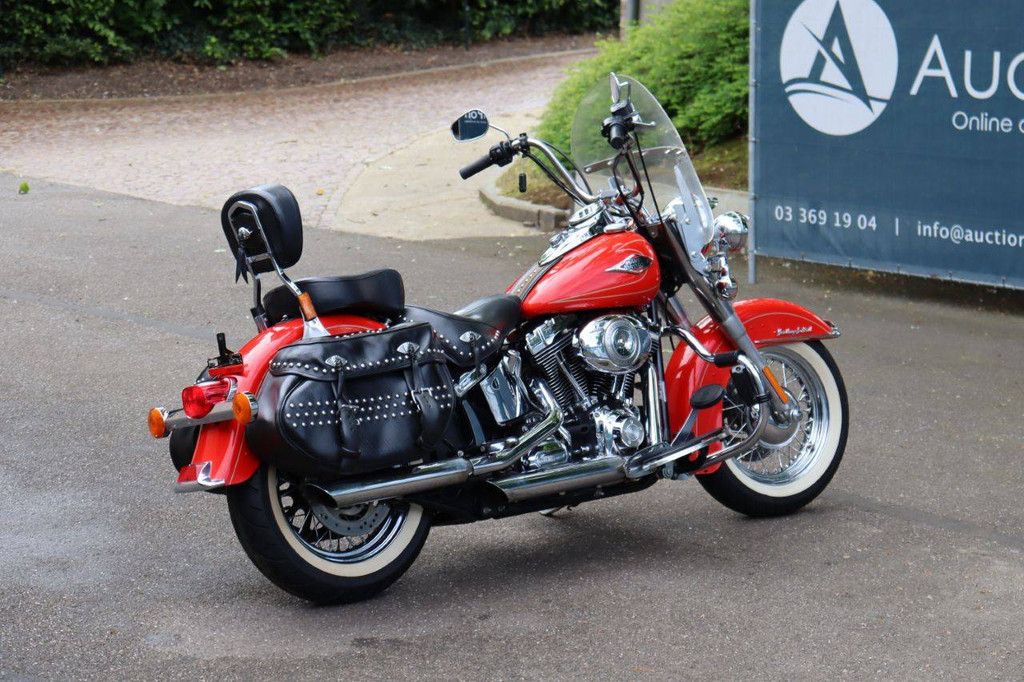 Harley Davidson Heritage Softail Motorcycle Petrol 2012