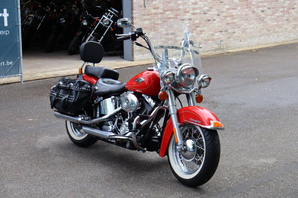 Harley Davidson Heritage Softail Motorcycle Petrol 2012