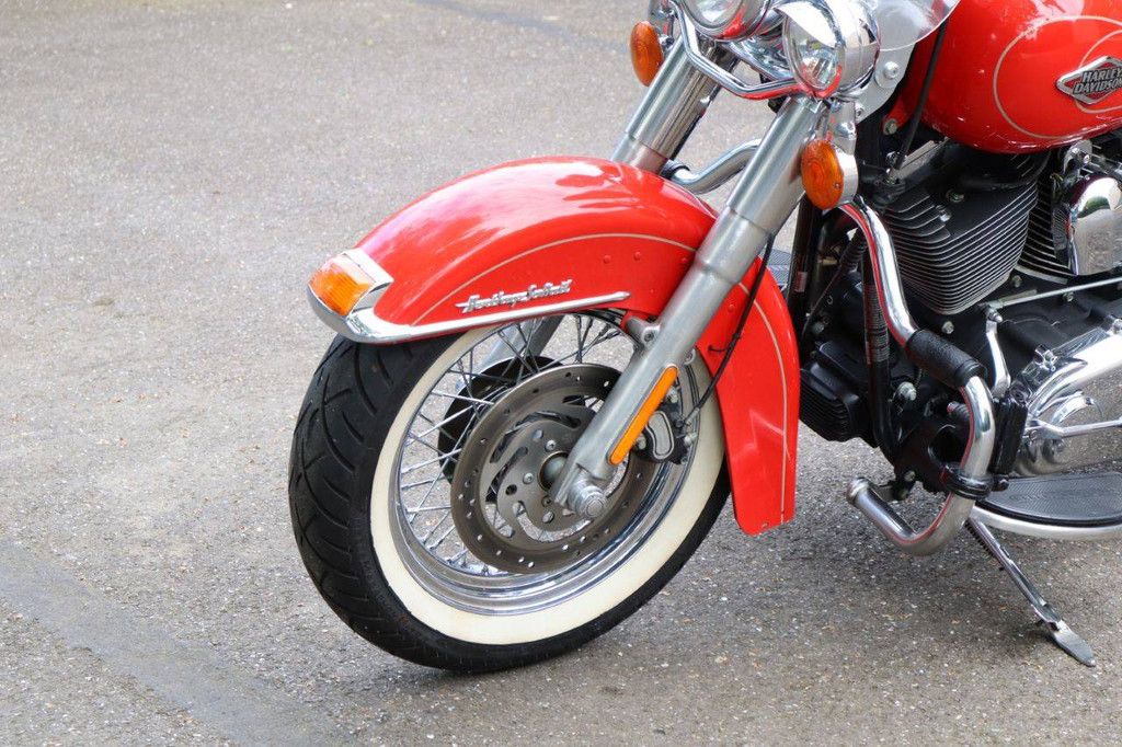 Harley Davidson Heritage Softail Motorcycle Petrol 2012