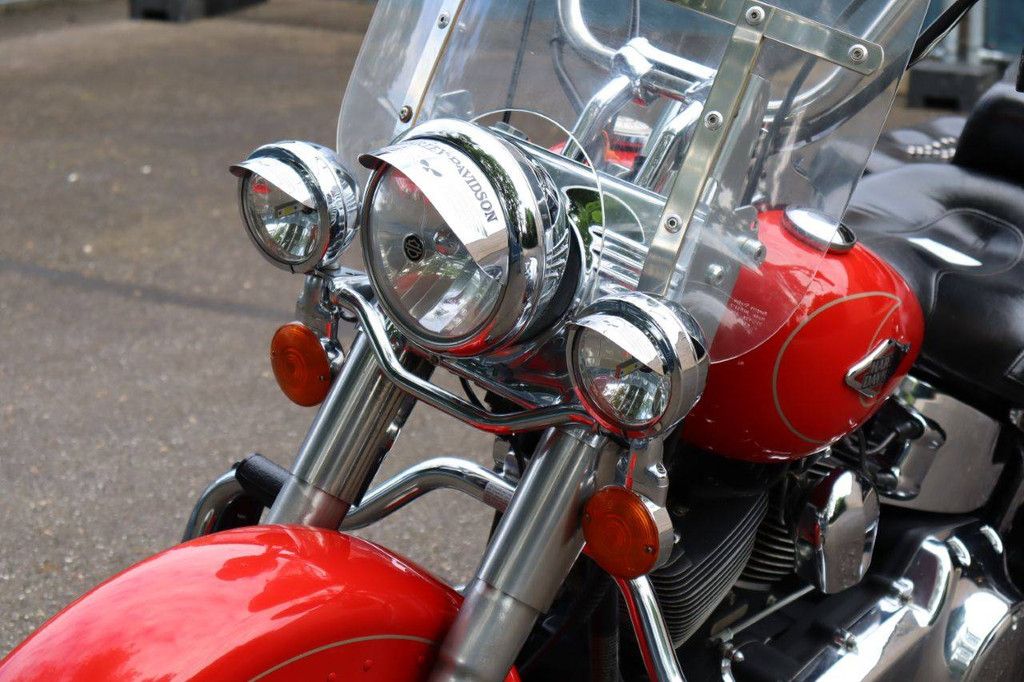 Harley Davidson Heritage Softail Motorcycle Petrol 2012