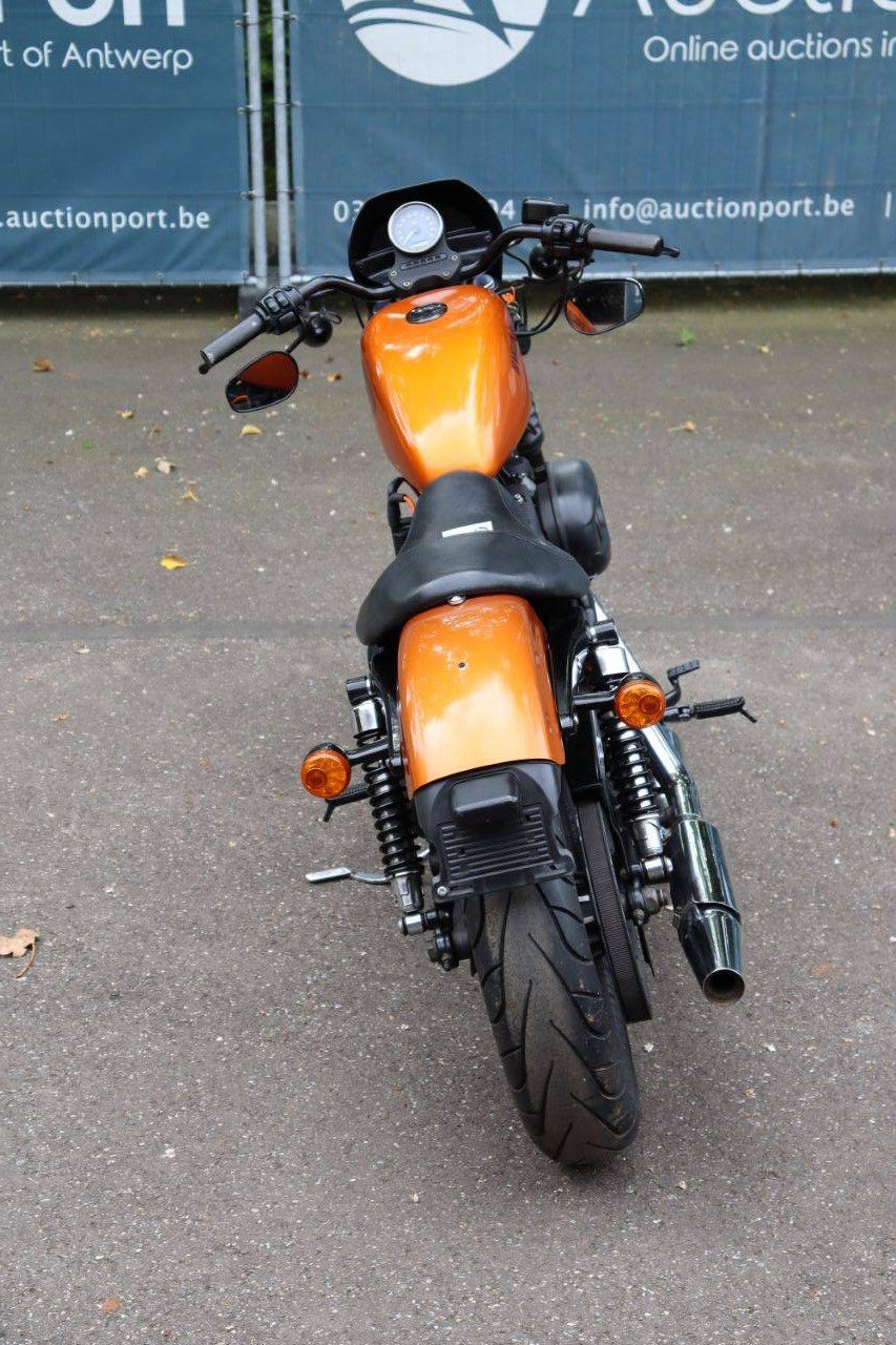 Motorcycle Harley Davidson Sportster XL883 Iron Petrol 2013