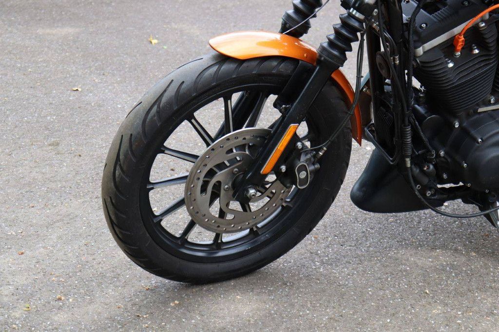 Motorcycle Harley Davidson Sportster XL883 Iron Petrol 2013