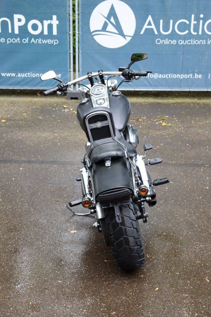 Motorcycle Harley Davidson Fat Bob Dyna Petrol 2013