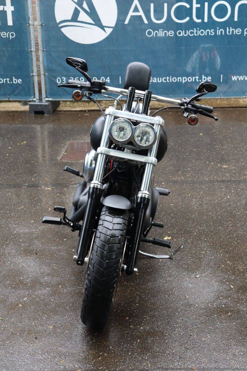 Motorcycle Harley Davidson Fat Bob Dyna Petrol 2013