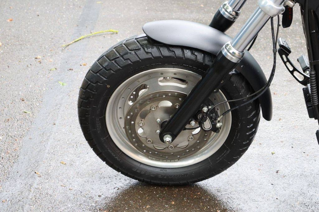 Motorcycle Harley Davidson Fat Bob Dyna Petrol 2013