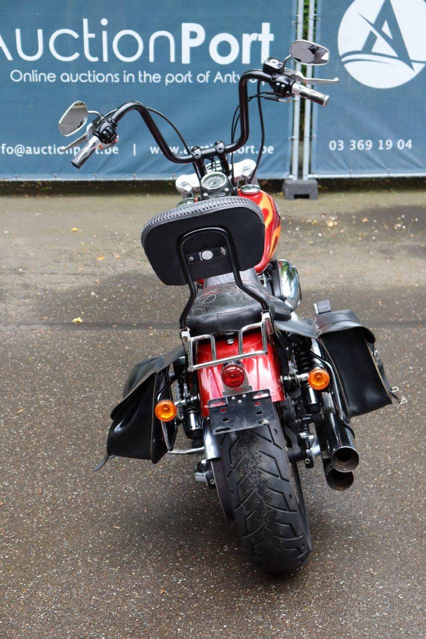 Motorcycle Harley Davidson Dyna Wide Glide Petrol 2013