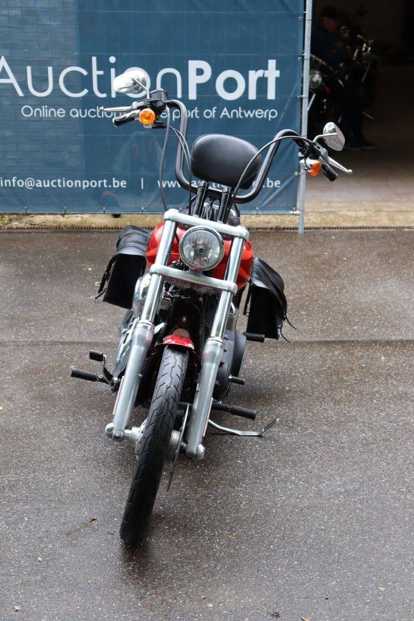 Motorcycle Harley Davidson Dyna Wide Glide Petrol 2013