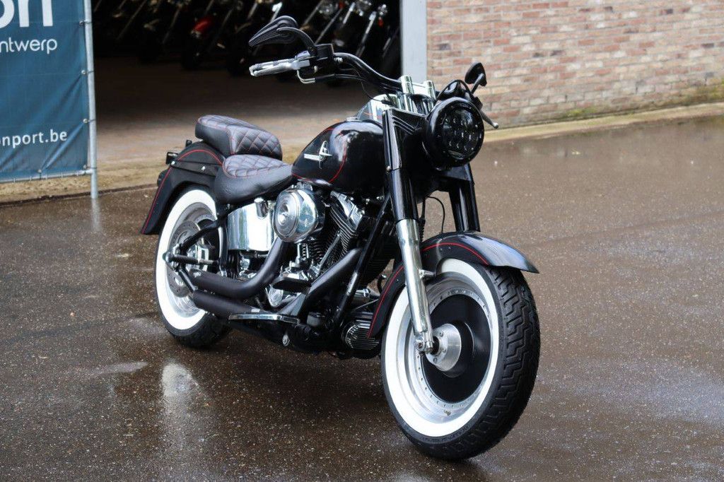 Motorrad Harley Davidson Fat Boy Softail Benzin 2006