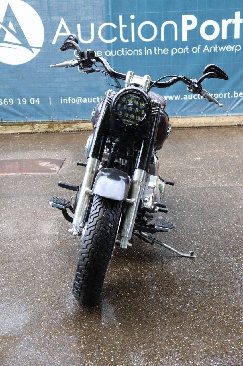 Motorrad Harley Davidson Fat Boy Softail Benzin 2006