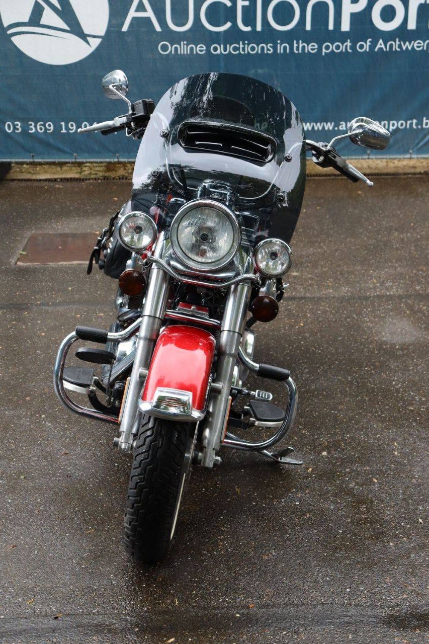 Motorcycle Harley Davidson Heritage Softail Classic Petrol 2012