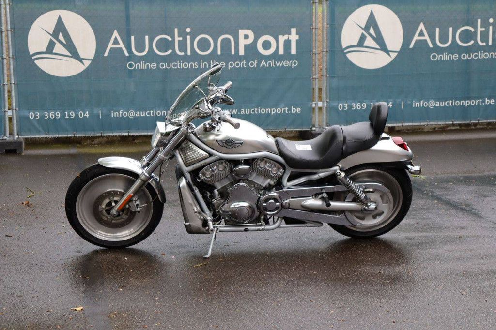 Motorcycle Harley Davidson V-Rod VRSC Petrol 2008