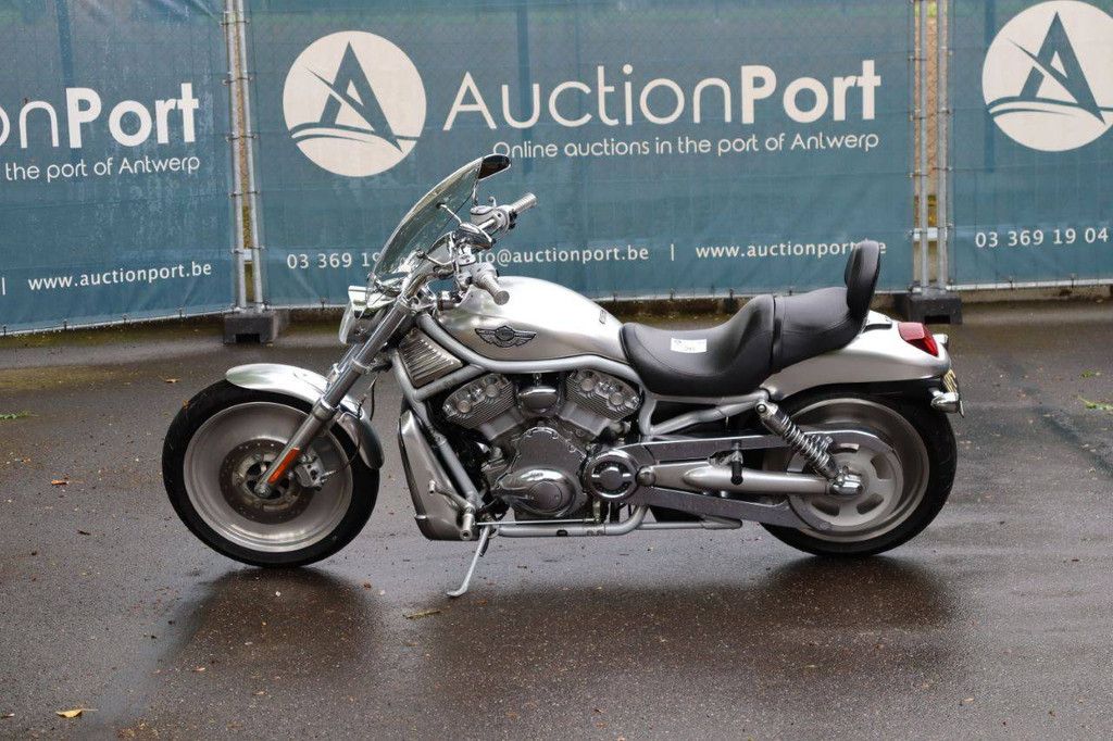 Motorcycle Harley Davidson V-Rod VRSC Petrol 2008