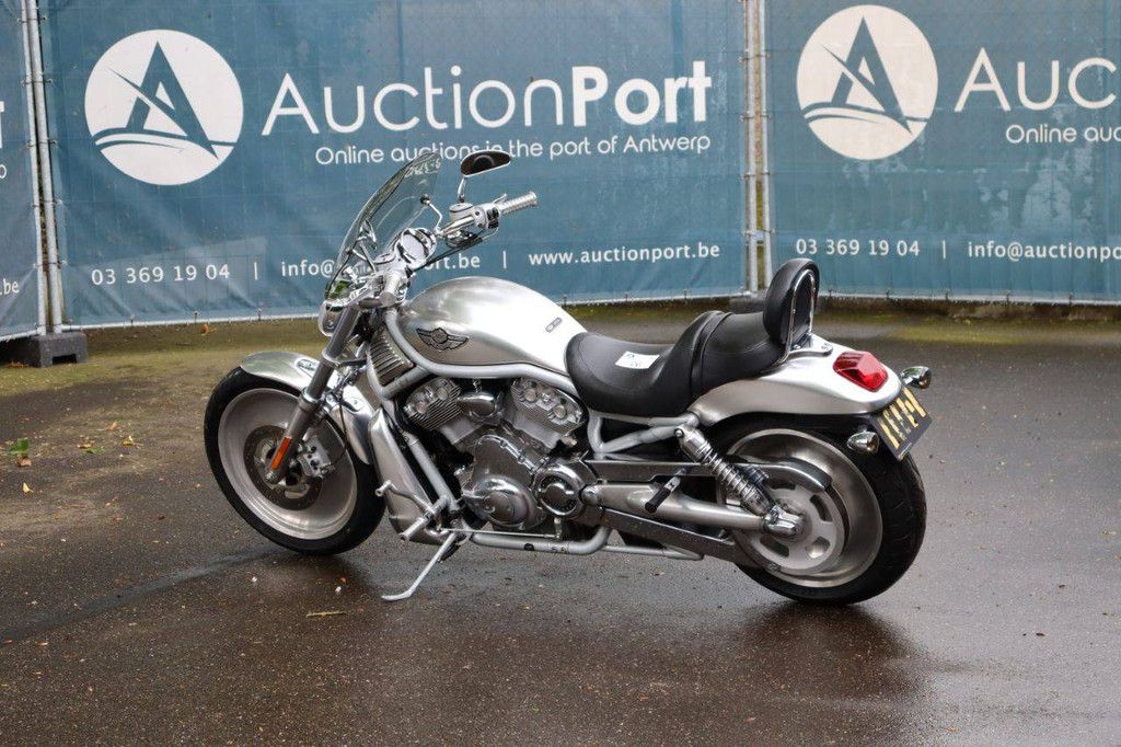 Motorcycle Harley Davidson V-Rod VRSC Petrol 2008